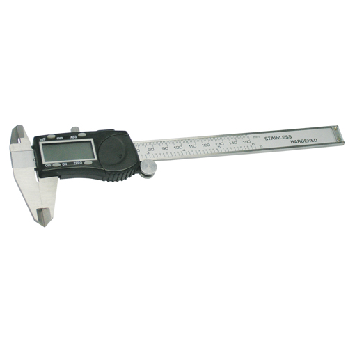 Digital Fractional Caliper, 0.005" (0.01 mm) Resolution, 0" - 6" ( 0 mm - 150 mm) Range Distribution Jean Lapalme