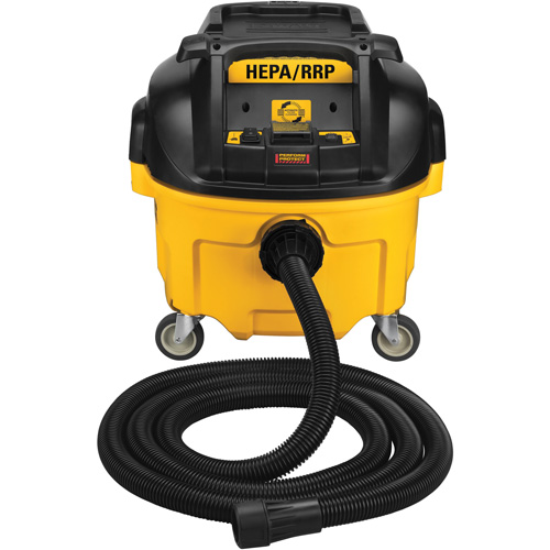 Heavy-Duty HEPA Wet-Dry Dust Extractor Vacuum, 20" x 19" x 20" Distribution Jean Lapalme