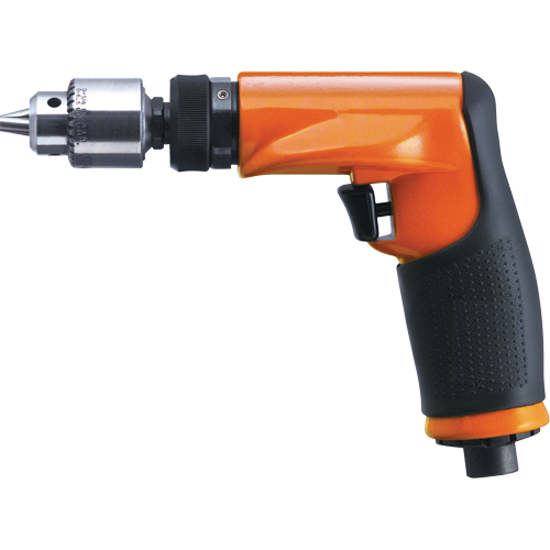 Perceuse non r&eacute;versible de s&eacute;rie 14CF, 38 pi³/min, 1/4", 80 dBA, 3/8" mandrin, Avec cl&eacute; Distribution Jean Lapalme