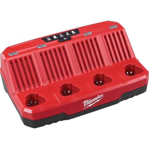 M12 Four Bay Sequential Charger, 12 V, Lithium-Ion Distribution Jean Lapalme