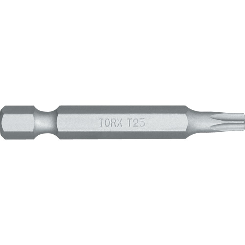 Screwdriver Bit, Torx, T-25 Tip, 1/4" Drive Size, 4-4/5" Length Distribution Jean Lapalme