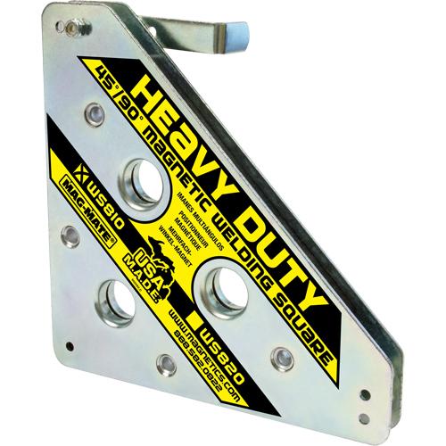Magnetic Welding Squares, 8" L x 3/4" W x 8" H, 160 lbs. Distribution Jean Lapalme