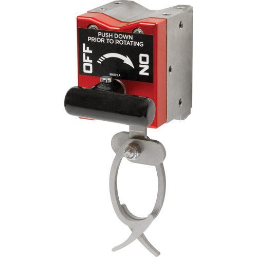 On/Off Magnetic Hanging Hooks, 7-5/8" Length, 2-1/2" Diameter, 110 lbs. Capacity Distribution Jean Lapalme