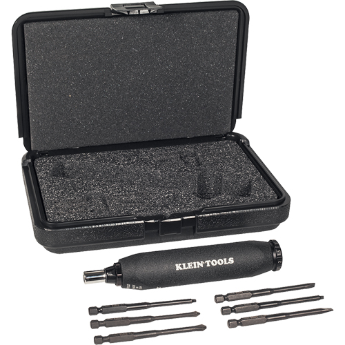 Torque Screwdriver Set, 5 - 40 in. lbs. Torque Range, 5" Length Distribution Jean Lapalme