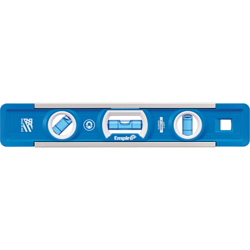 Niveau torpille True Blue, 9" lo, Aluminium, 3 fioles, Magn&eacute;tique Distribution Jean Lapalme