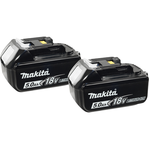 Batteries, Lithium-Ion, 18 V, 5.0 A Distribution Jean Lapalme