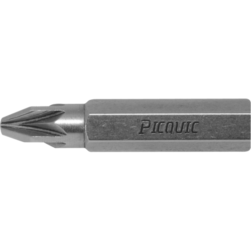 Embout de rechange pour tournevis multi embouts Stubby, Pozidriv, 0, Prise 1/4" Distribution Jean Lapalme