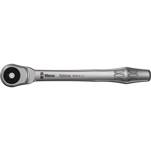 Zyklop Metal Ratchet 1/4 Push Through , 1/4" Drive, Plain Handle Distribution Jean Lapalme