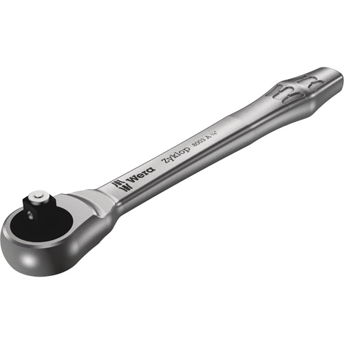 Zyklop Metal Ratchet 1/4 Push Through , 1/4" Drive, Plain Handle Distribution Jean Lapalme
