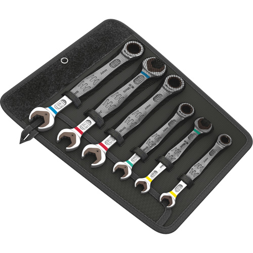 Joker Wrench Set, Combination, 6 Pieces, Metric Distribution Jean Lapalme