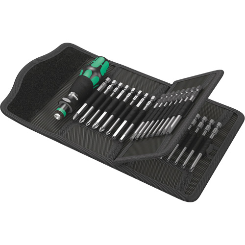 Jeu de tournevis Multi 62 Kraftform Kompakt 33 mcx, 6-5/16" lo, Prise Plastique Distribution Jean Lapalme