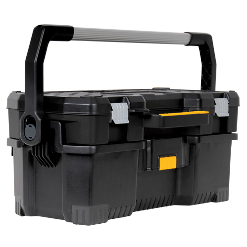 Tote with Power Tool Case, 12-13/16" W x 24 D x 11-3/16" H, Black Distribution Jean Lapalme