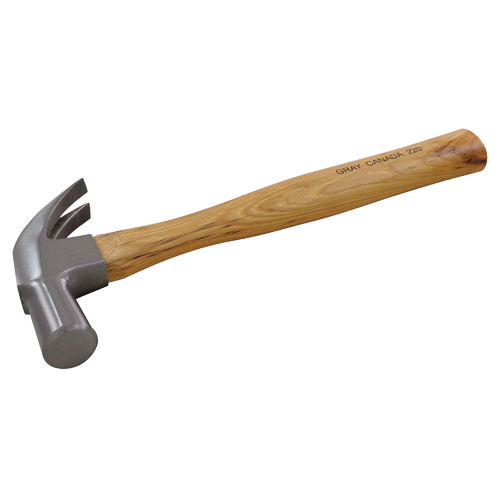 Claw Hammer, 1.25 lbs., Wood Handle, 13" L Distribution Jean Lapalme