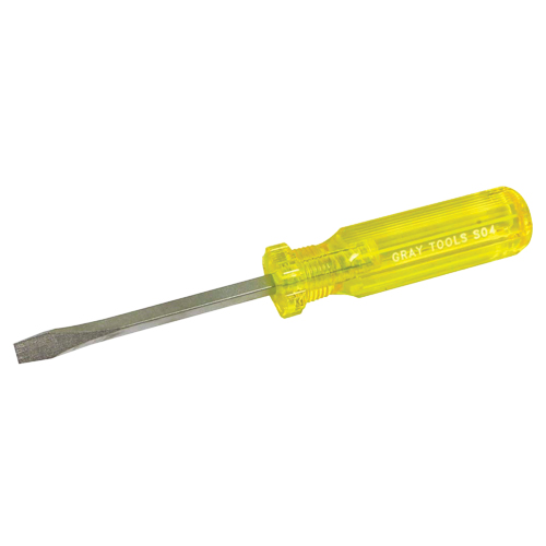 Tournevis fendu, 1/4", 8-1/4" lo, Prise Plastique Distribution Jean Lapalme