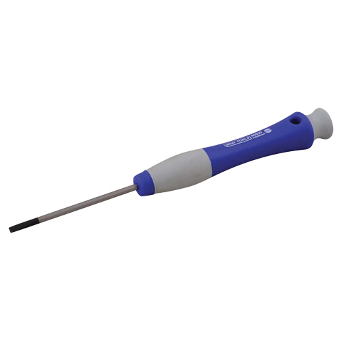 Tournevis &agrave; fente, Tige de 5/32", Ronde, 6-1/2" lo, Prise en Plastique Distribution Jean Lapalme