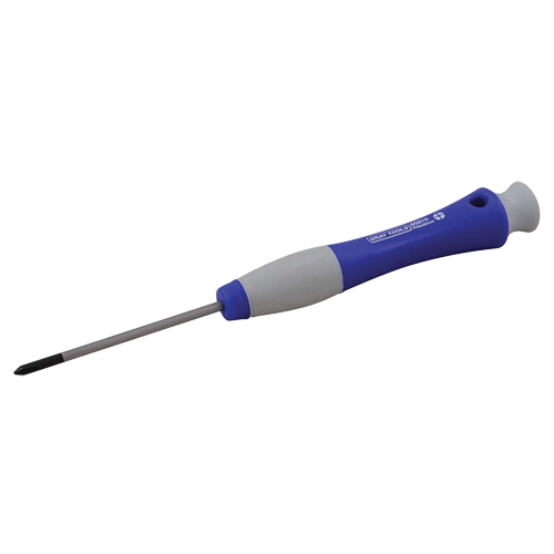 Phillips Screwdriver, #0, 6-1/2" L, Plastic Handle Distribution Jean Lapalme