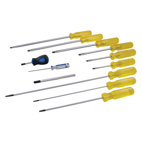 Slotted Screwdriver Set, 9 Pcs. Distribution Jean Lapalme
