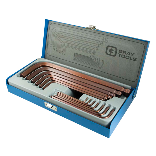 Long Arm Ball Hex Key Set, 13 Pcs., Metric Distribution Jean Lapalme