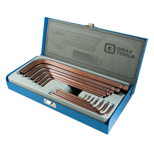 Long Arm Ball Hex Key Set, 13 Pcs., Imperial Distribution Jean Lapalme