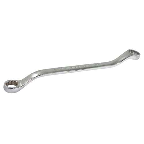 Box Wrench, 12 Point, 5/8" x 11/16", 15° Offset, Chrome Finish Distribution Jean Lapalme
