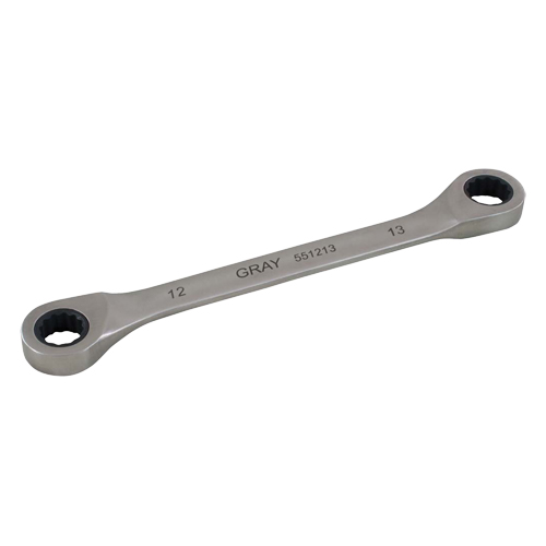 Cl&eacute; &agrave; cliquet polygonale double pour engrenage, 12 pans, 8 mm x 9 mm, Fini Ordinaire Distribution Jean Lapalme