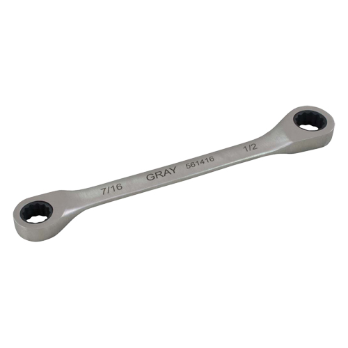Cl&eacute; &agrave; cliquet polygonale double pour engrenage, 12 pans, 5/16" x 3/8", Fini Ordinaire Distribution Jean Lapalme