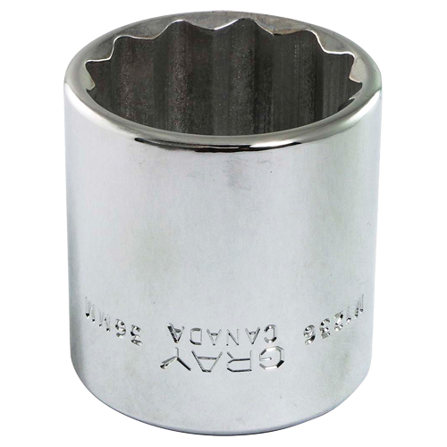 Douille, 13 mm, Prise 1/2", 12 pans Distribution Jean Lapalme