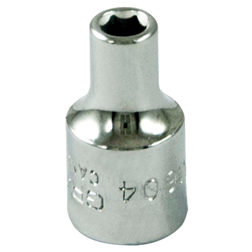 Socket, 4 mm, 1/4" Drive, 6 Points Distribution Jean Lapalme