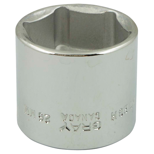 Douille, 15 mm, Prise 3/8", 6 pans Distribution Jean Lapalme
