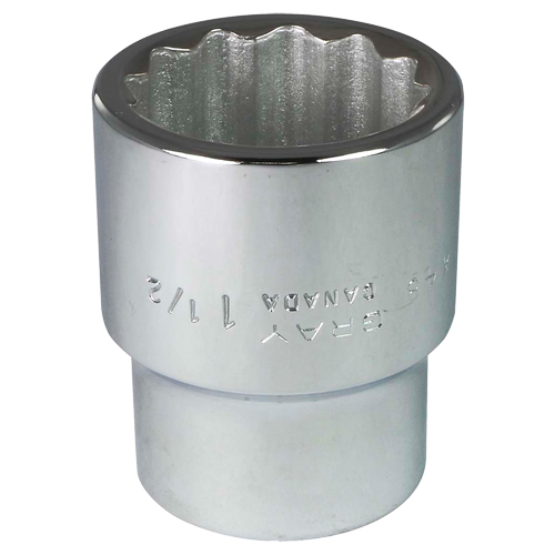 Douille, 1-1/2", Prise 1", 12 pans Distribution Jean Lapalme
