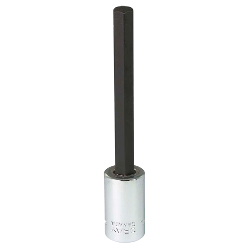 Extra Long Bit  Socket, 8 mm x 4" L, 3/8" Drive Distribution Jean Lapalme