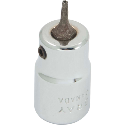 Bit Socket, Torx&reg;, T7 x 2-1/8" L, 3/8" Drive Distribution Jean Lapalme