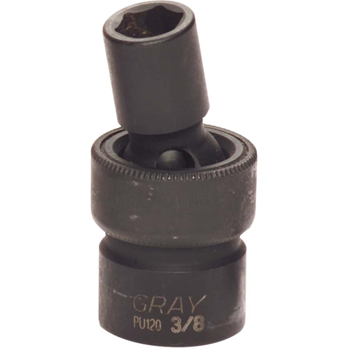 Universal Joint Socket, Impact, 3/8", 93/100" Drive, 6 Points Distribution Jean Lapalme