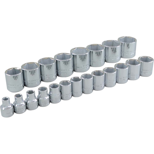 Socket Set, 21 Pcs, 3/8" Drive Size Distribution Jean Lapalme