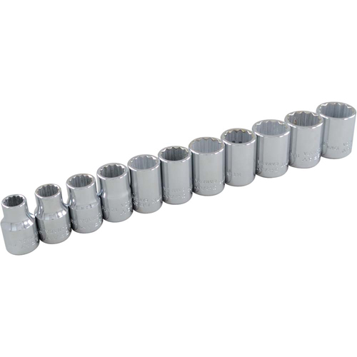 Jeu de douilles, 11 Mcx, Prise de 3/8" Distribution Jean Lapalme