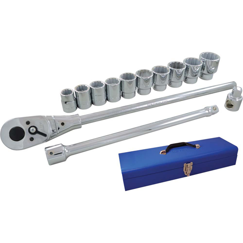 Jeu de douilles et accessoires, 15 Mcx, Prise de 3/4" Distribution Jean Lapalme