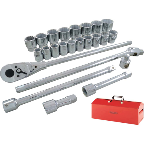 Socket & Attachment Set, 26 Pcs, 3/4" Drive Size Distribution Jean Lapalme