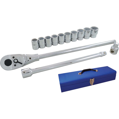 Socket & Attachment Set, 15 Pcs, 3/4" Drive Size Distribution Jean Lapalme