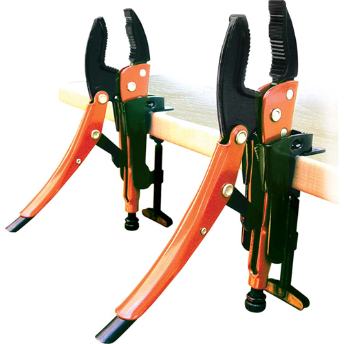 Hands Free Locking Plier Grip Set, 4 Pieces Distribution Jean Lapalme