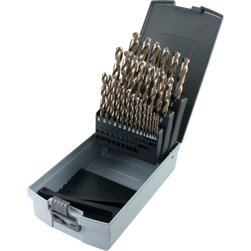 Drill Bit Set, 29 Pieces, High Speed Cobalt Distribution Jean Lapalme
