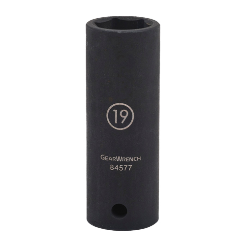 Socket, Impact, 22 mm, 1/2" Drive, 6 Points, Deep Distribution Jean Lapalme
