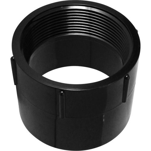 Female Adapter, Hub x FPT, 3" Dia., Plastic Distribution Jean Lapalme