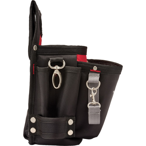 Poche de travail pour &eacute;lectricien, Nylon, 15 pochettes, Noir Distribution Jean Lapalme