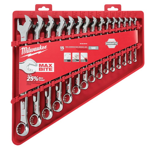 Wrench Set, Combination, 15 Pieces, Imperial Distribution Jean Lapalme
