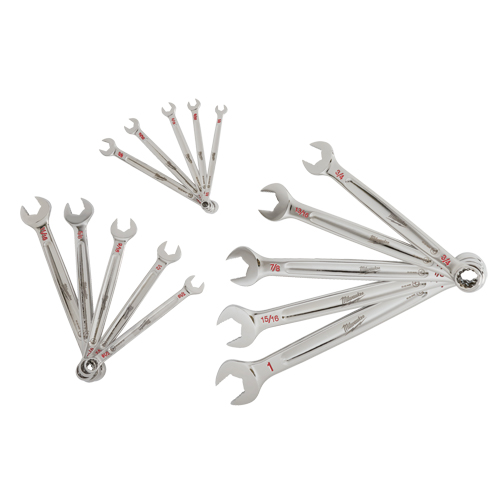 Wrench Set, Combination, 15 Pieces, Imperial Distribution Jean Lapalme