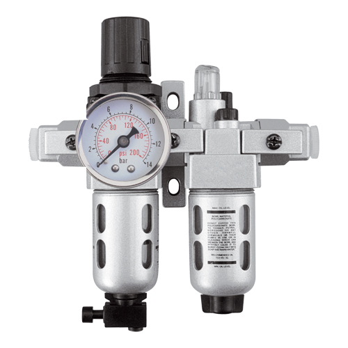 Modular Filter/Regulator & Lubricator (Gauge Included), 1/2" NPT Distribution Jean Lapalme