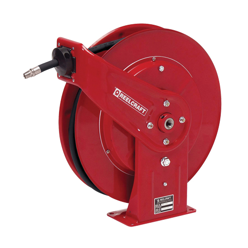 Hose Reel, Air/Water, 1/2" x 50', Single Hose, 300 psi Distribution Jean Lapalme
