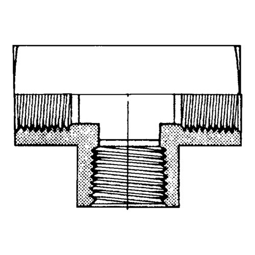 Raccord En T&eacute; Femelle, Laiton, 1/8" Distribution Jean Lapalme