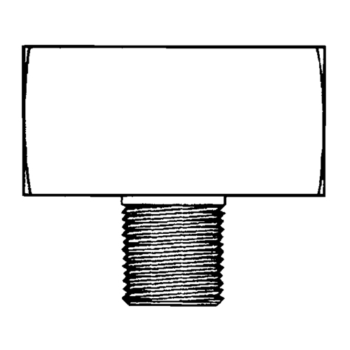 Jonction En T&eacute; M&acirc;le, Laiton, 1/8" Distribution Jean Lapalme