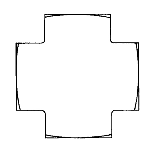 Cross 1/8" NPT Distribution Jean Lapalme